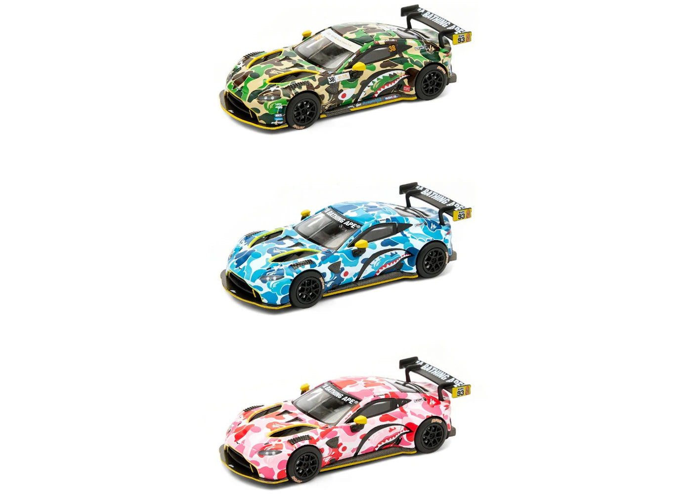 BAPE x POPRACE Aston Martin GT3 Bundle