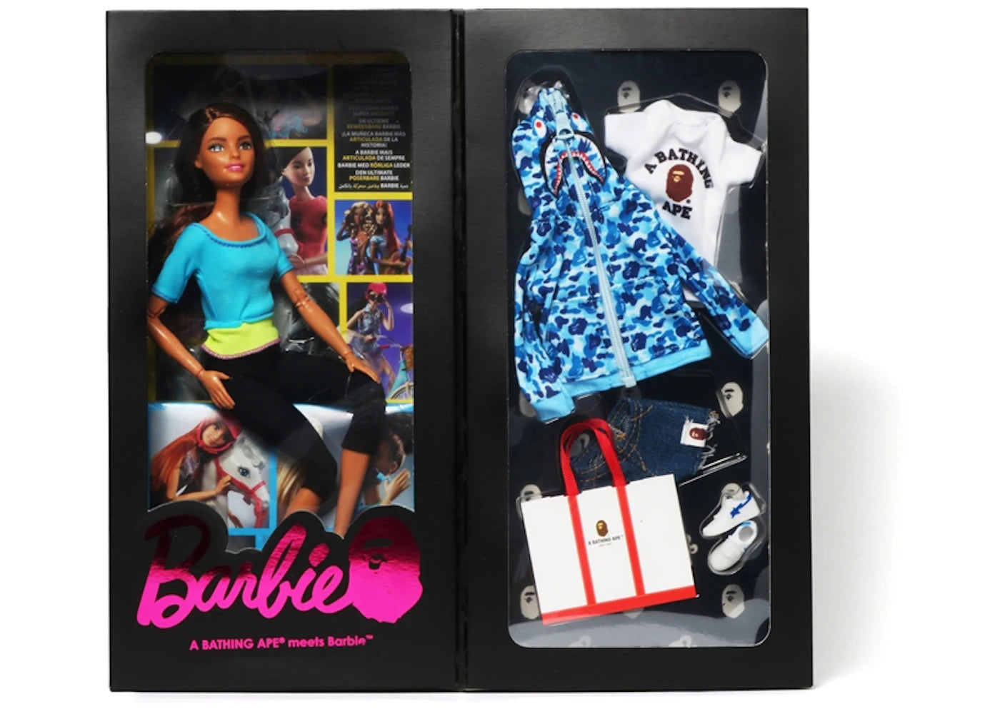 BAPE x Barbie Doll Blue