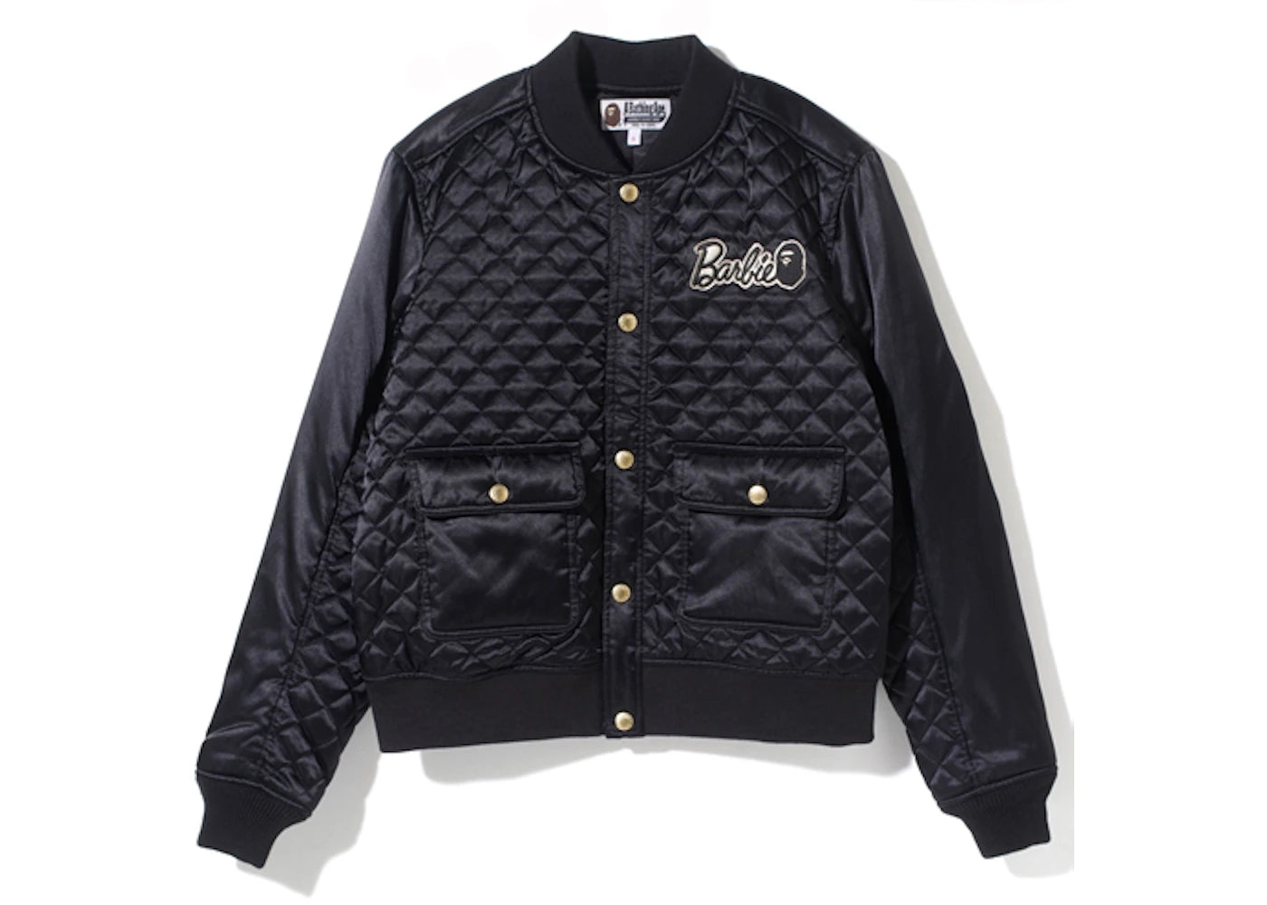 BAPE x Barbie Quilting Jacket Black