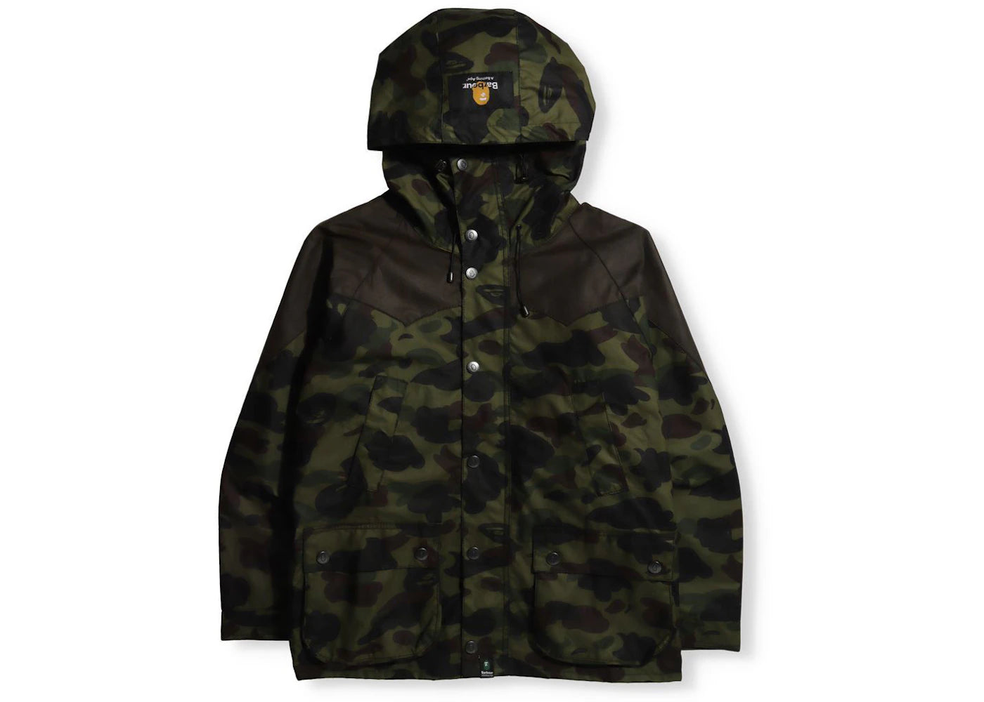 BAPE x Barbour 1st Camo Bedale Snowboard Jacket Green