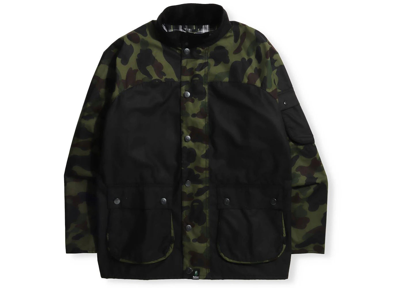 BAPE x Barbour 1st Camo International Rain Jacket Green