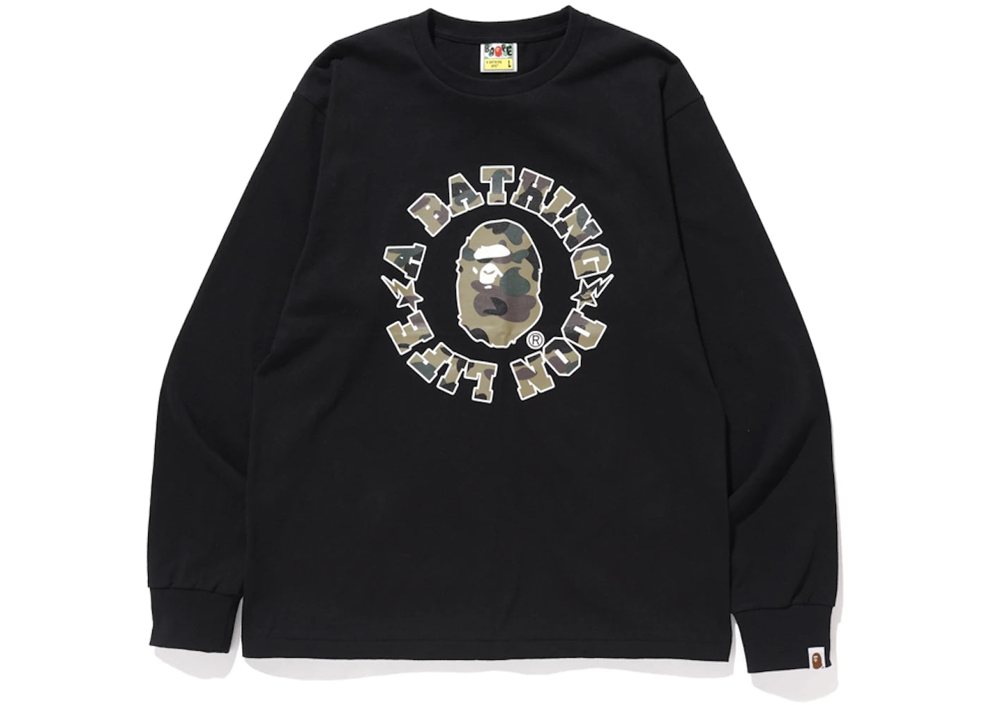 BAPE x Big Sean Don Life Long Sleeve Tee Black