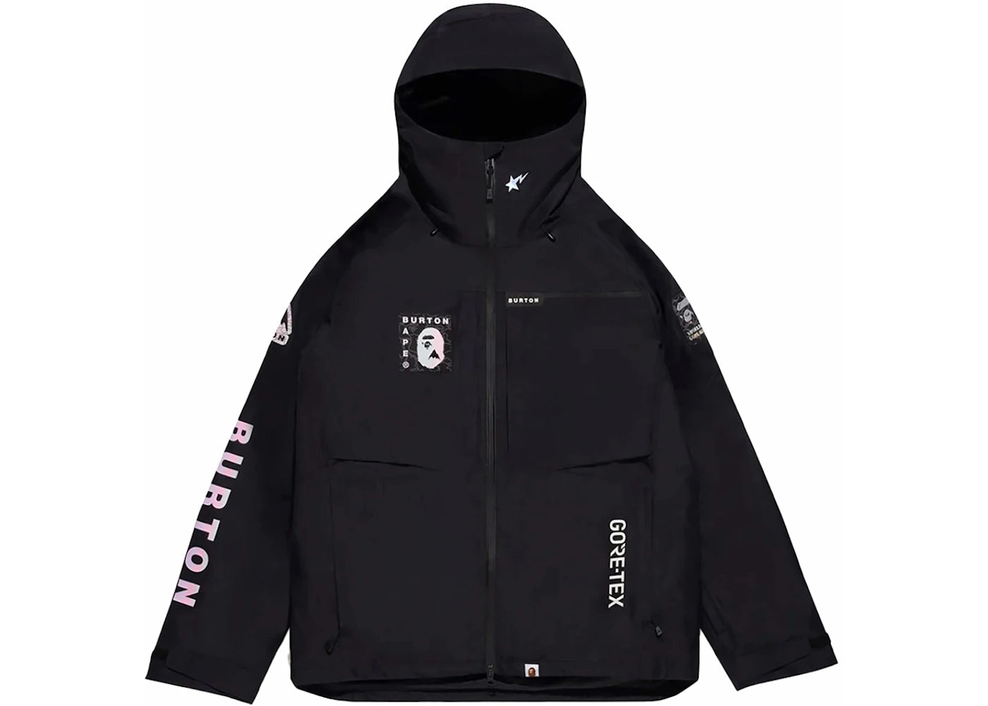 BAPE x Burton GORE-TEX Pillowline Jacket Black