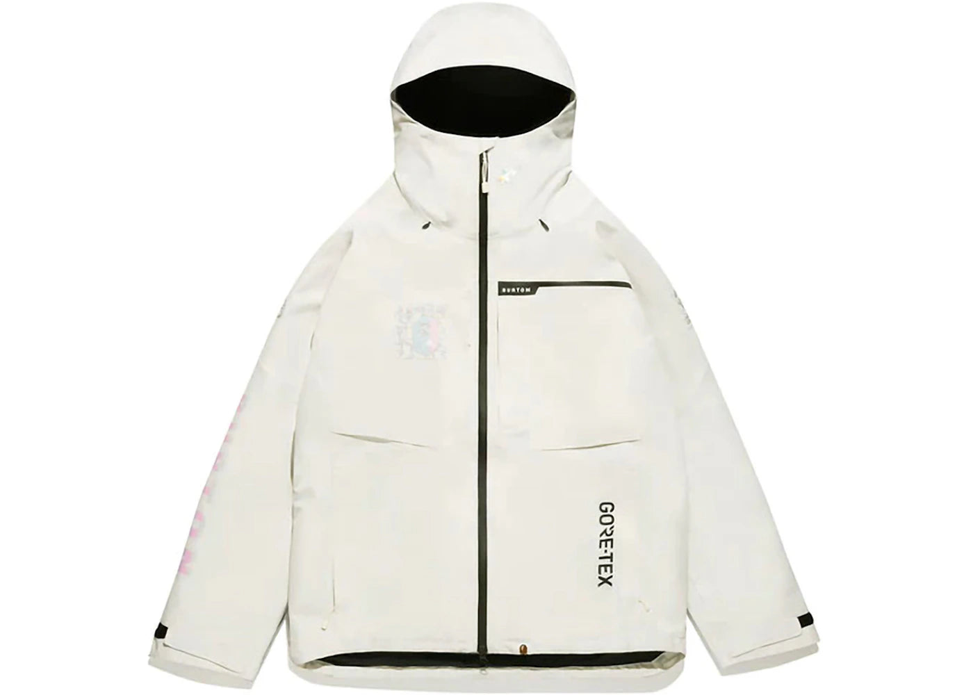 BAPE x Burton GORE-TEX Pillowline Jacket White