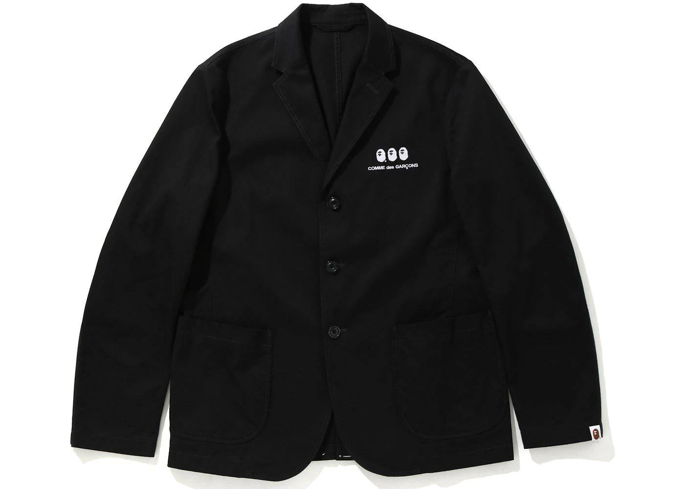 BAPE x CDG Tailored Jacket Jacket Black