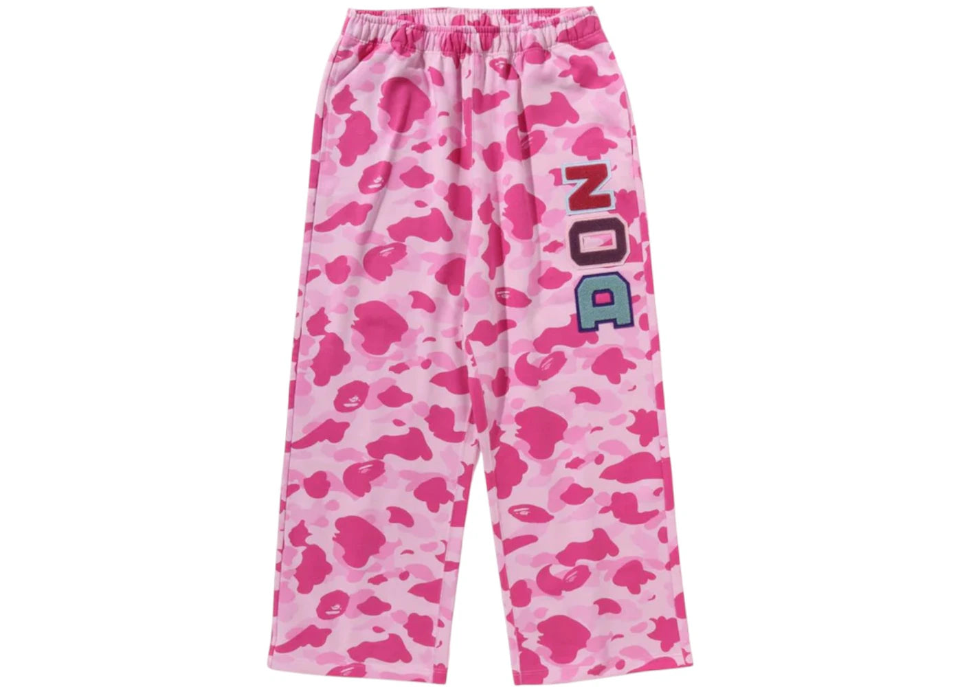 BAPE x Cactus Jack x Don Toliver Flare Sweatpants Pink