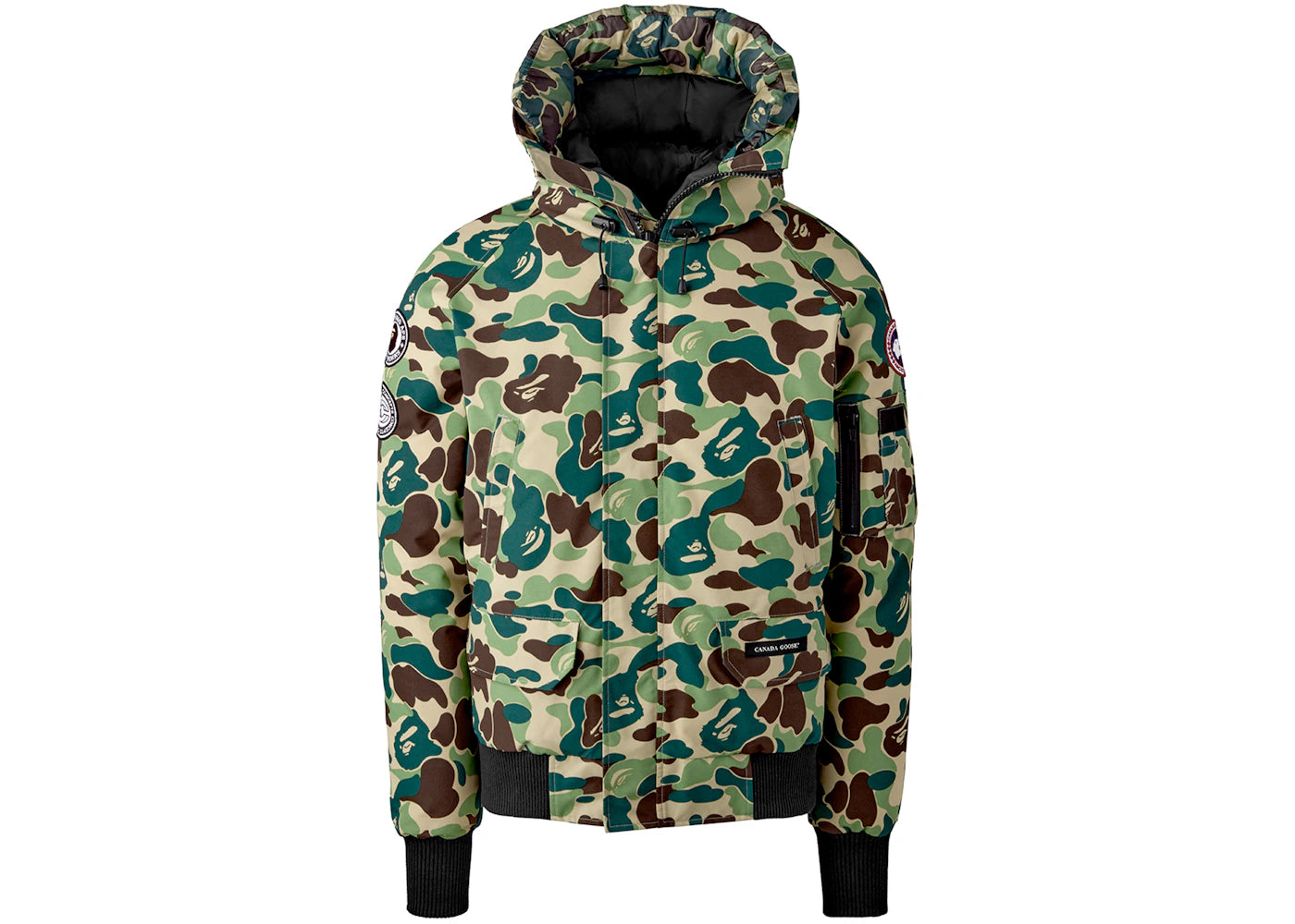 BAPE x Canada Goose x Concepts Chilliwack Jacket ABC Camo