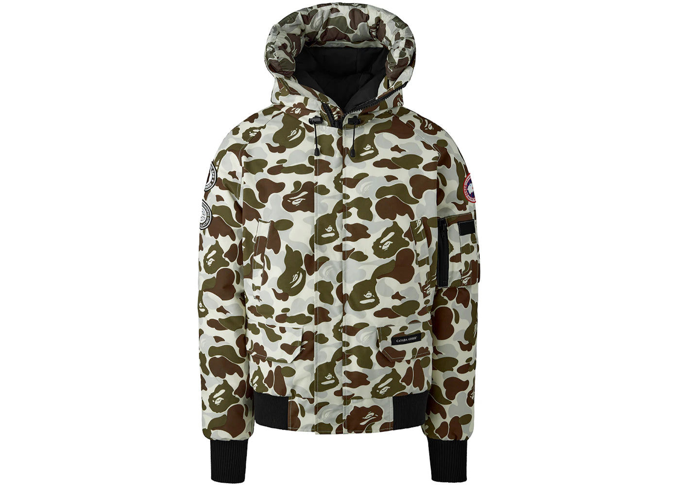 BAPE x Canada Goose x Concepts Chilliwack Jacket ABC Snow Camo