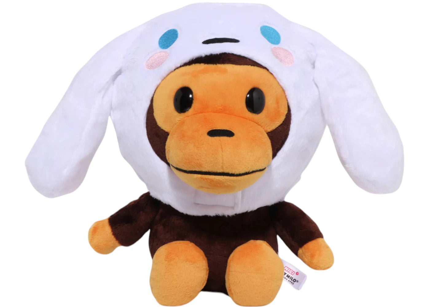 BAPE x Sanrio Cinnamoroll Baby Milo Plush Doll Multicolor