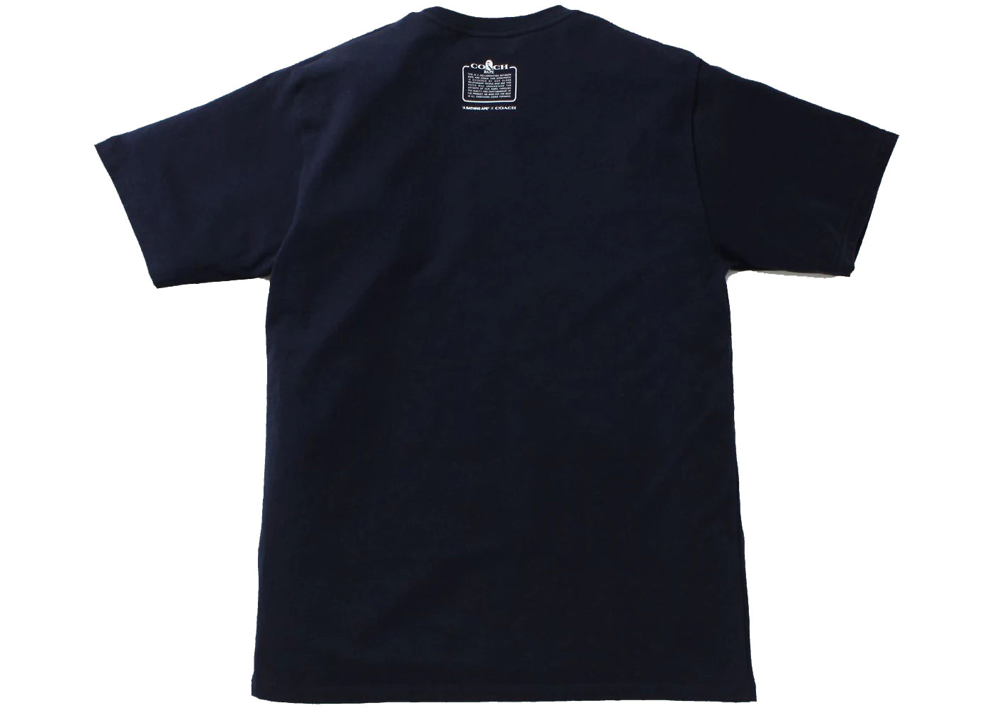 BAPE x Coach College Tee Navy