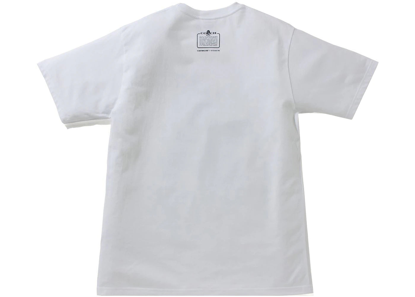 BAPE x Coach College Tee White