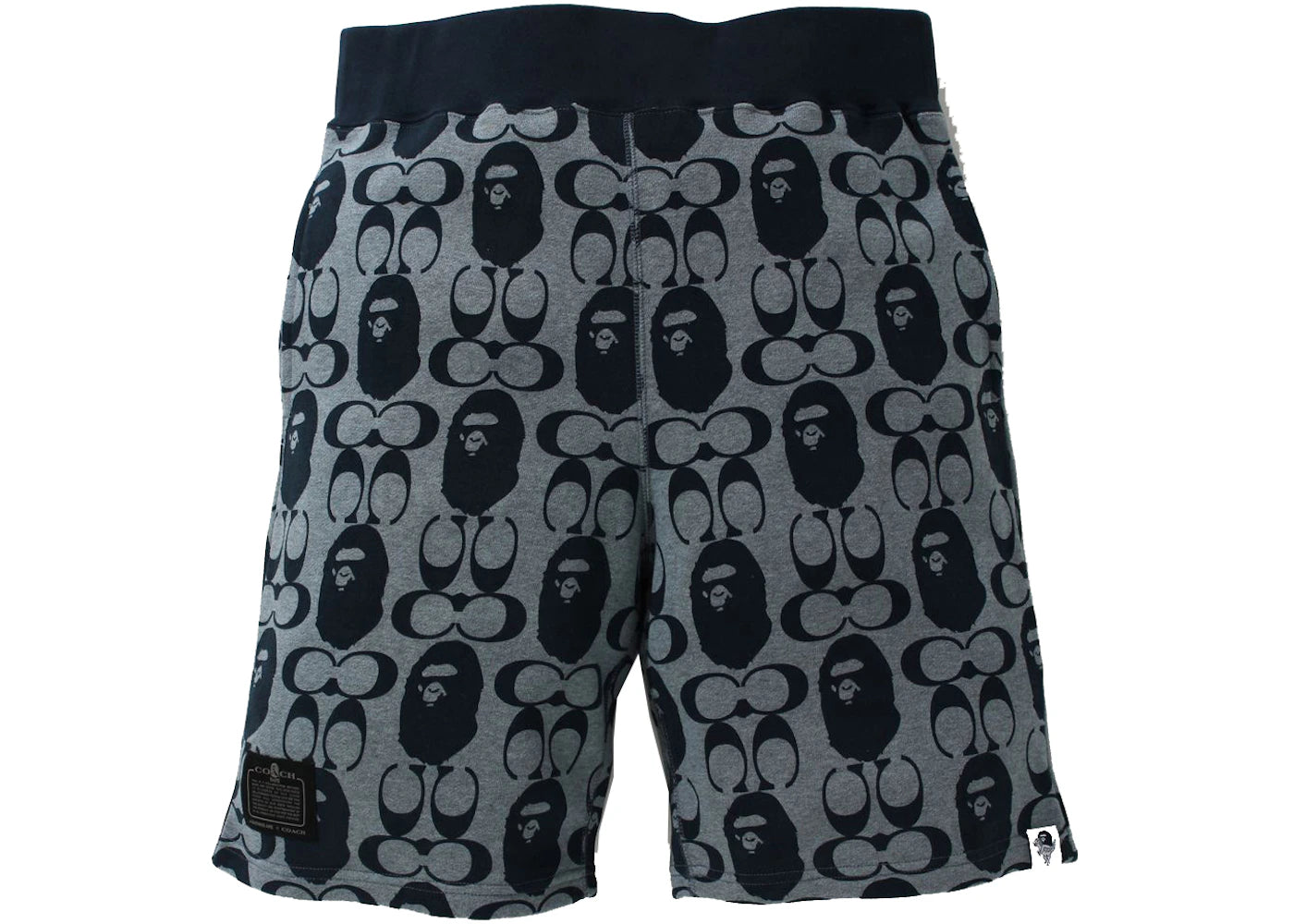 BAPE x Coach Sweat Shorts Navy