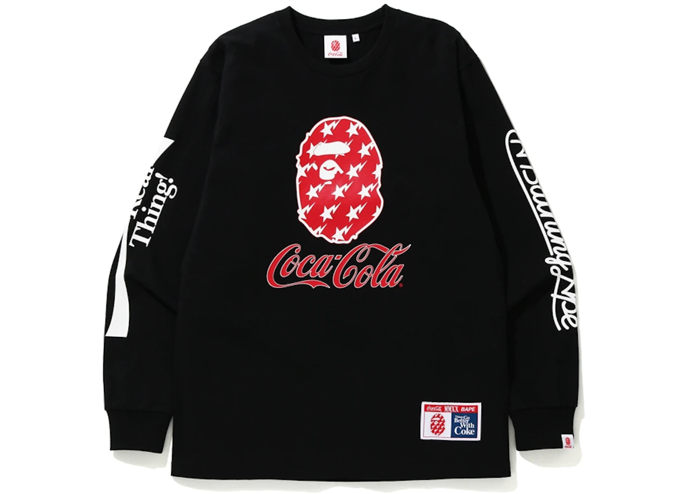 BAPE x Coca Cola L/S Tee Black