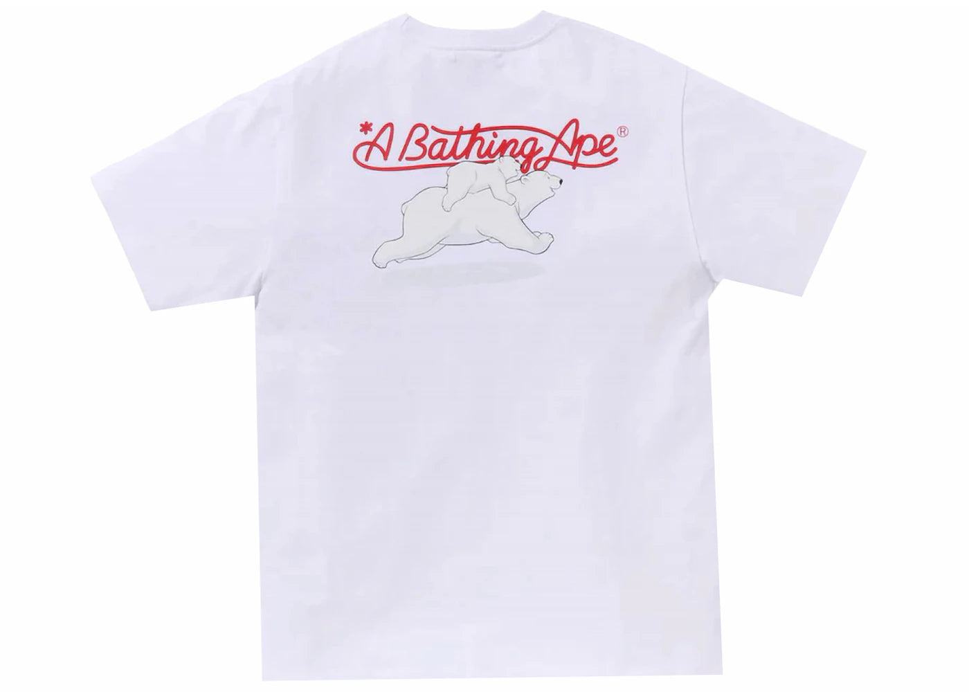 BAPE x Coca-Cola Photo Ape Head Tee White