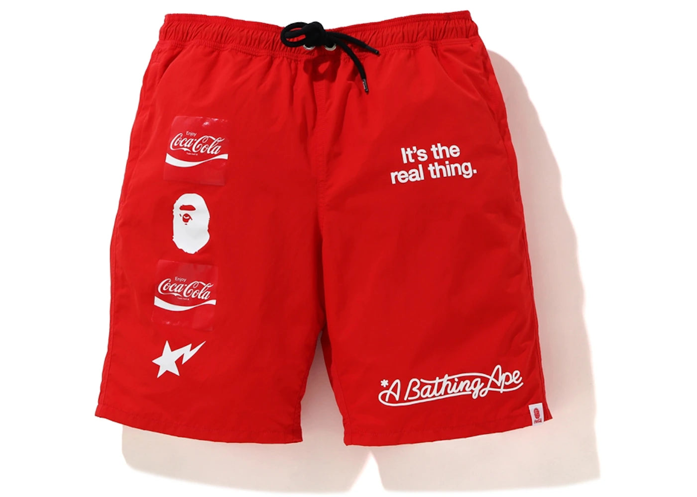 BAPE x Coca Cola Shorts Red