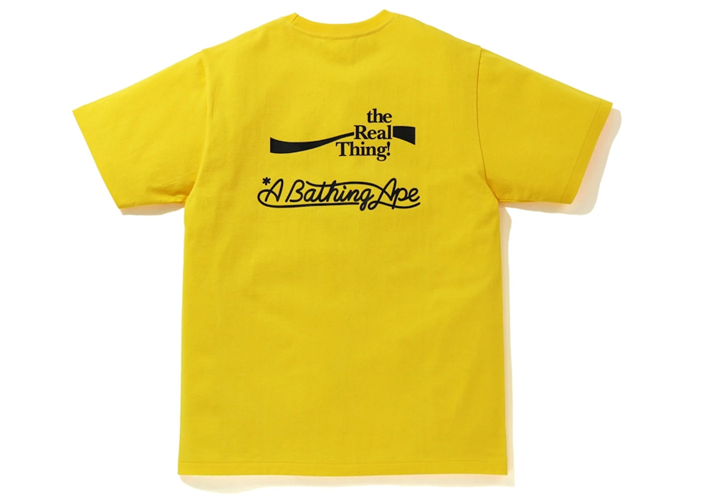 BAPE x Coca Cola Tee Yellow