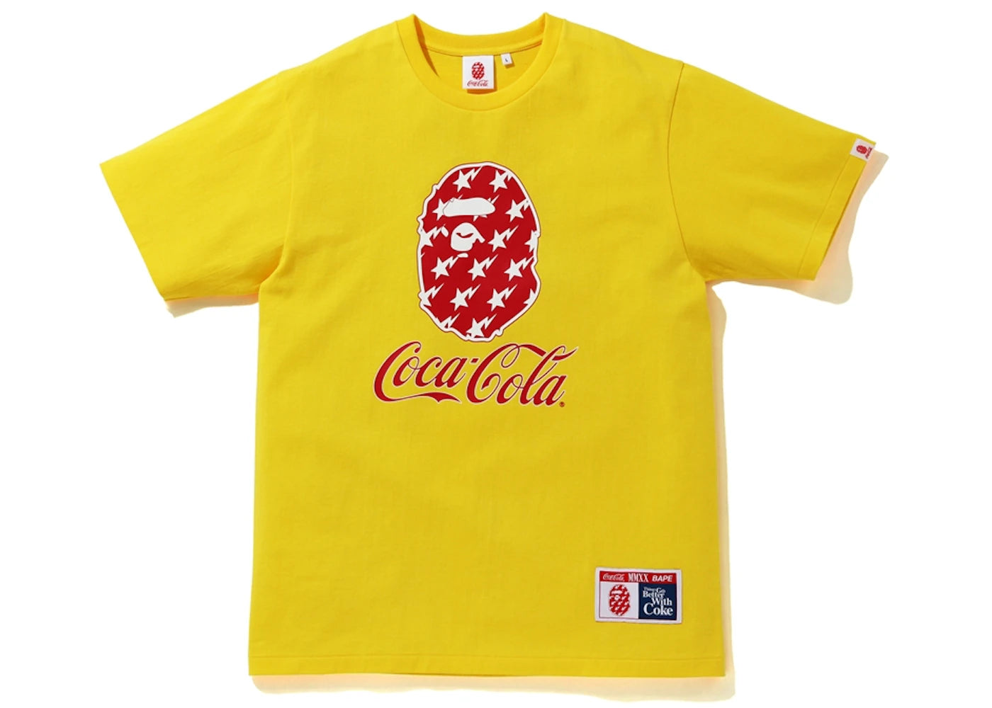 BAPE x Coca Cola Tee Yellow