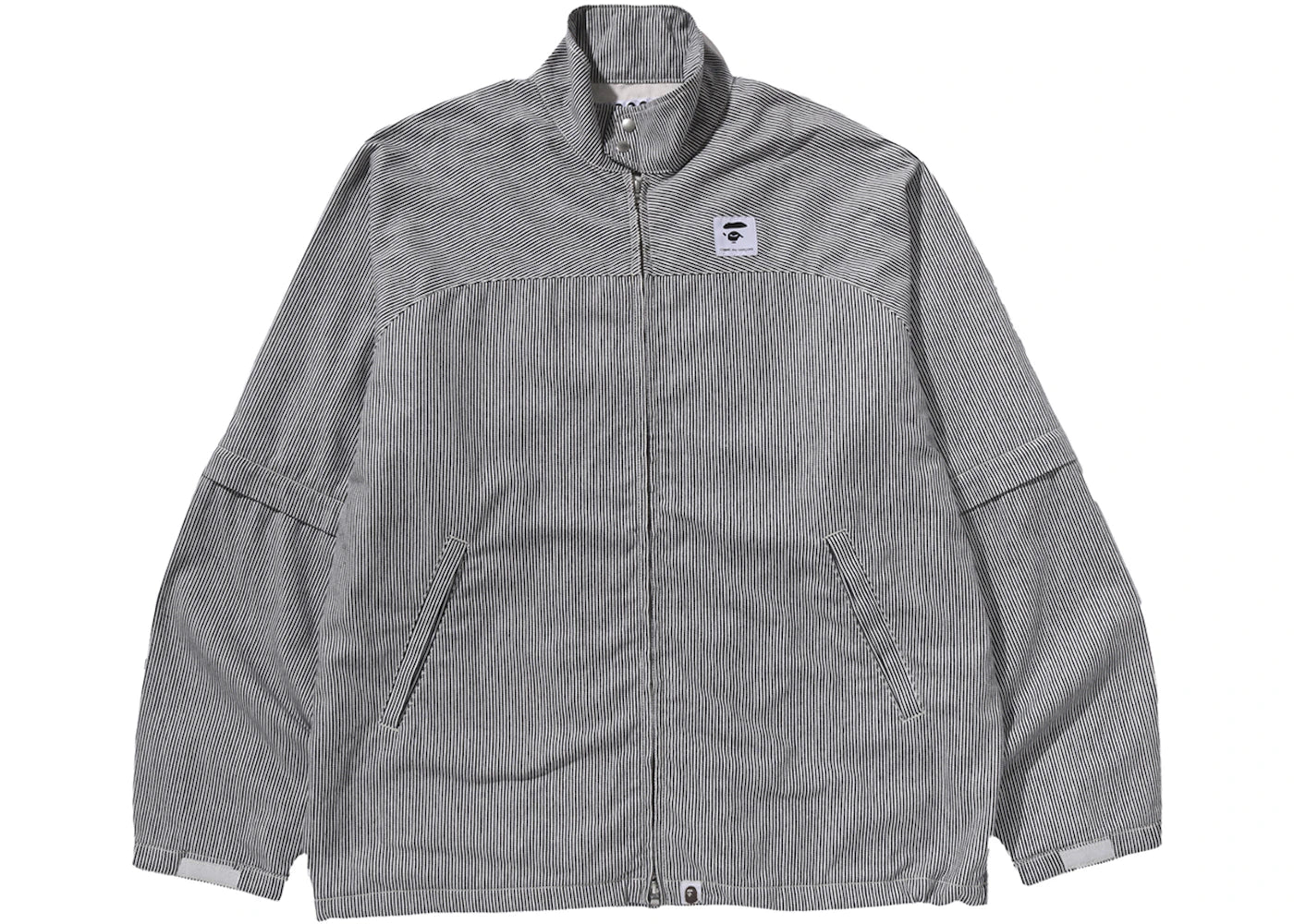 BAPE x Comme des Garcons Hickory Rain Jacket Navy
