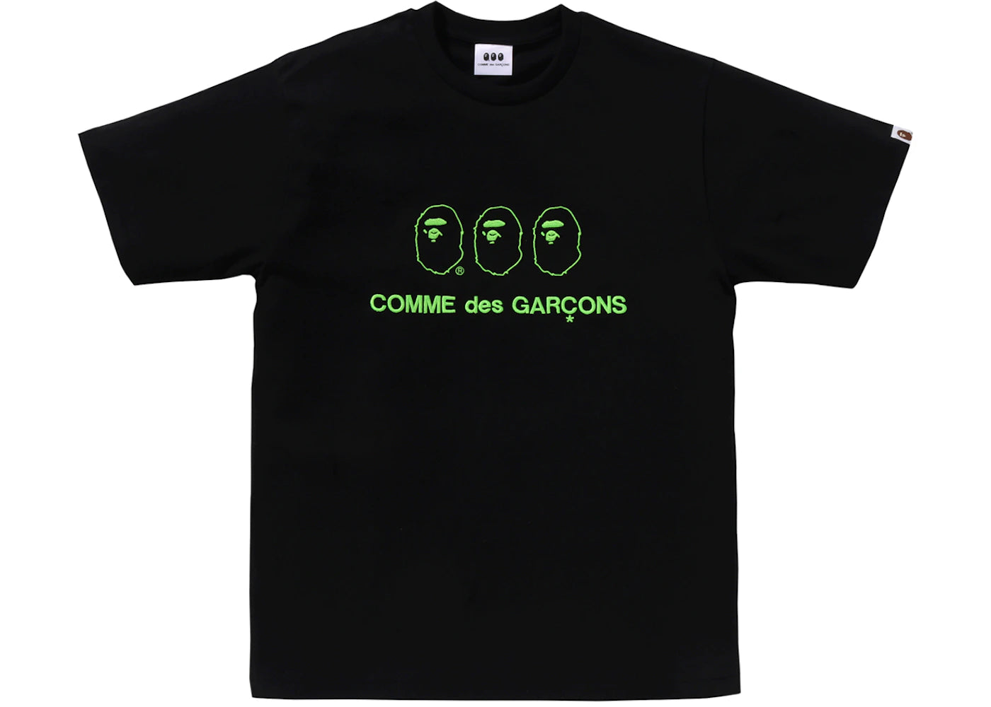 BAPE x Comme des Garcons Osaka I Tee Black