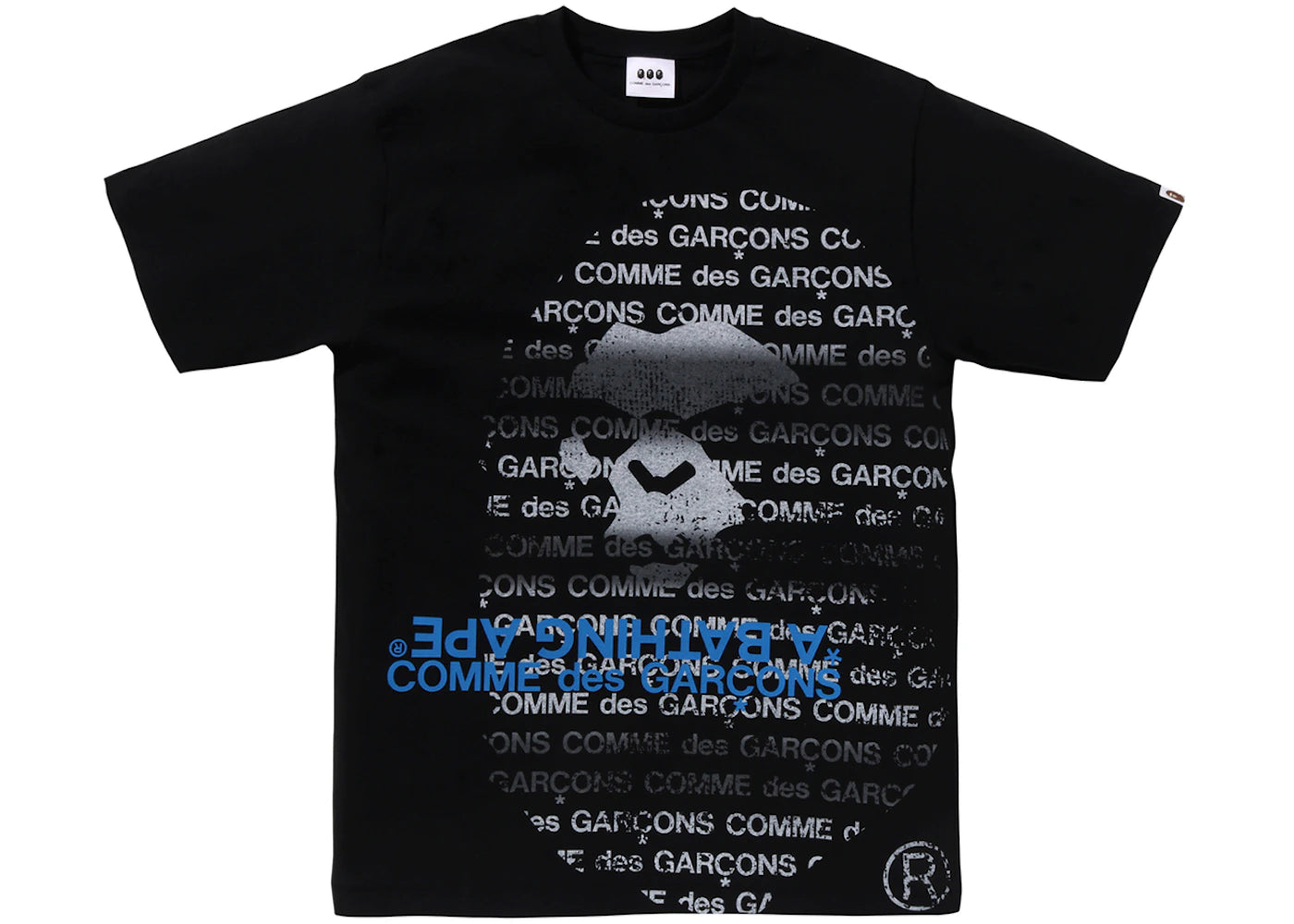 BAPE x Comme des Garcons Osaka II Tee Black