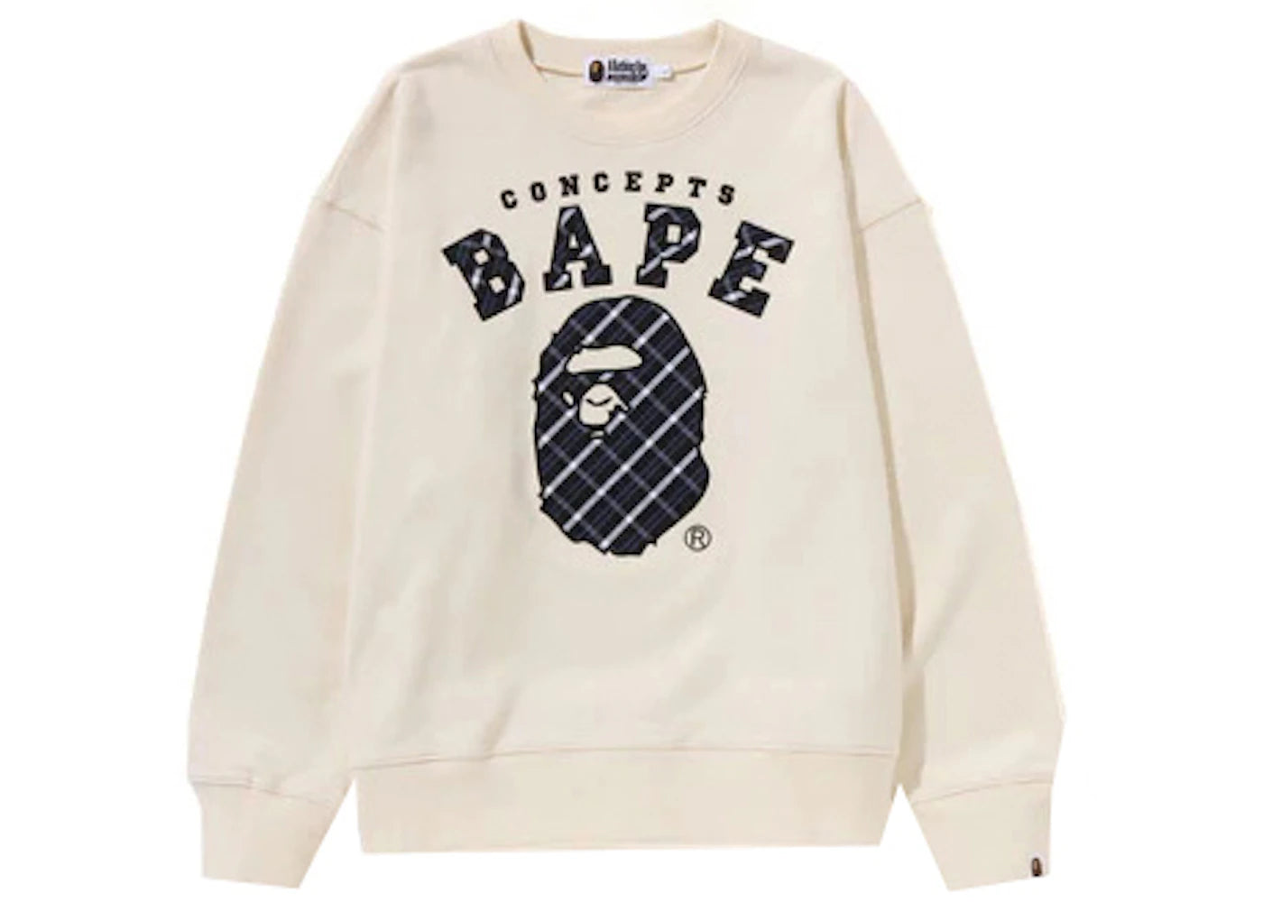 BAPE x Concepts Crewneck Ivory