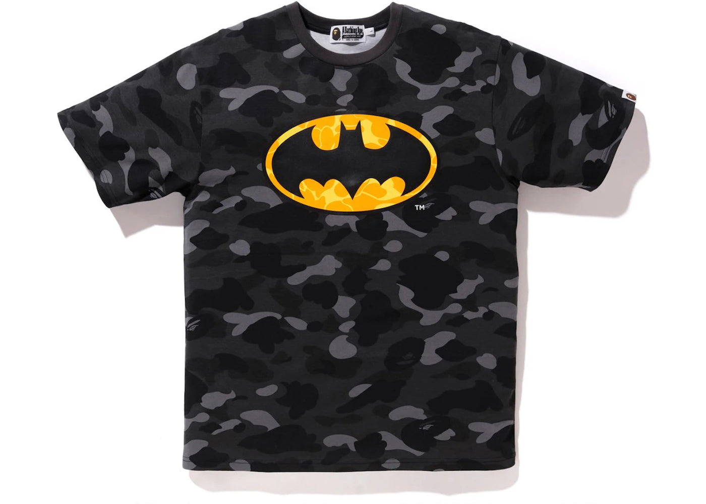 BAPE x DC Batman Color Camo Tee (FW20) Black