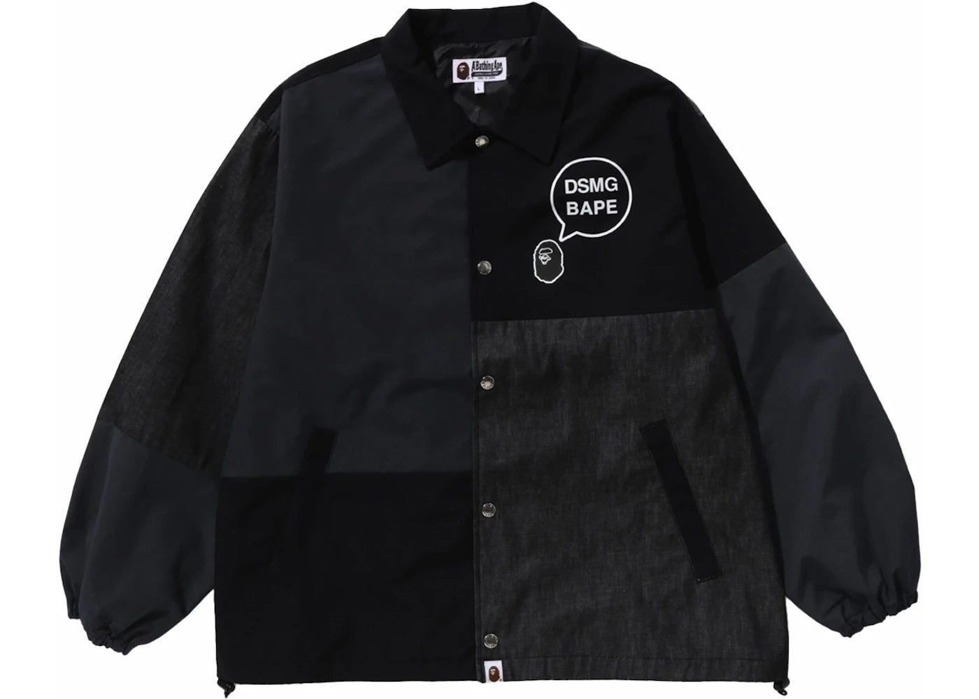 BAPE x DSM Coach Jacket Black