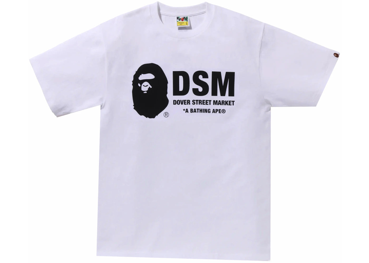 BAPE x DSM Tee White
