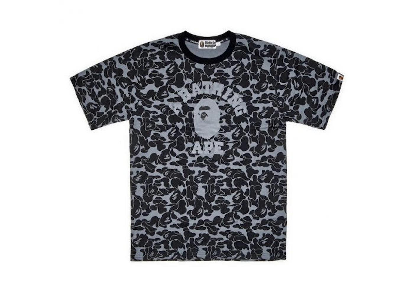 BAPE x Dover Street Market Special Camo College T-shirt Black