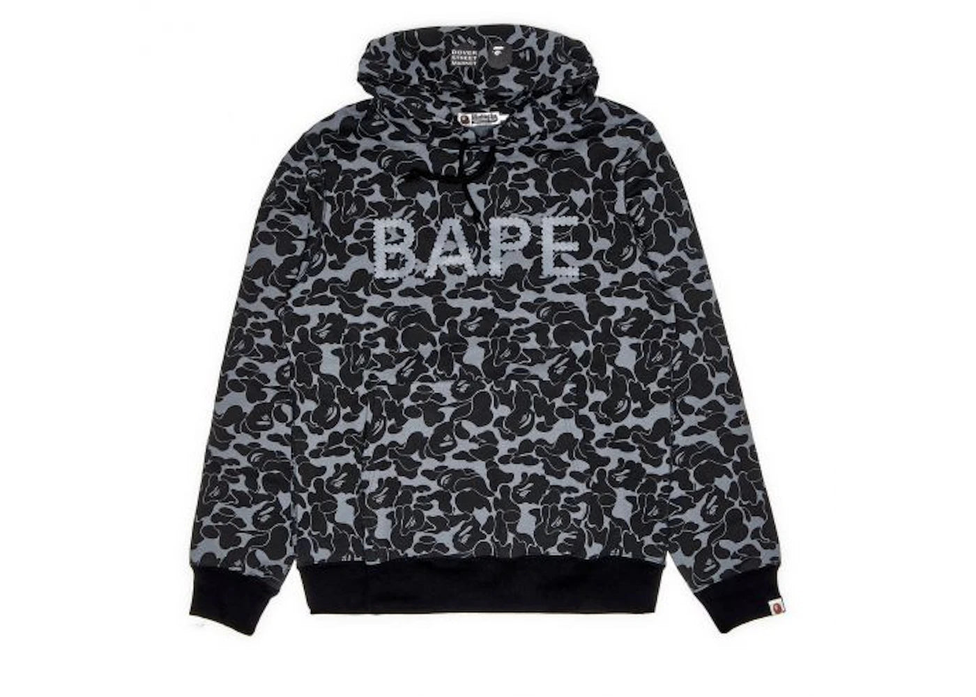 BAPE x Dover Street Market Special Camo Swarovski Pullover Black
