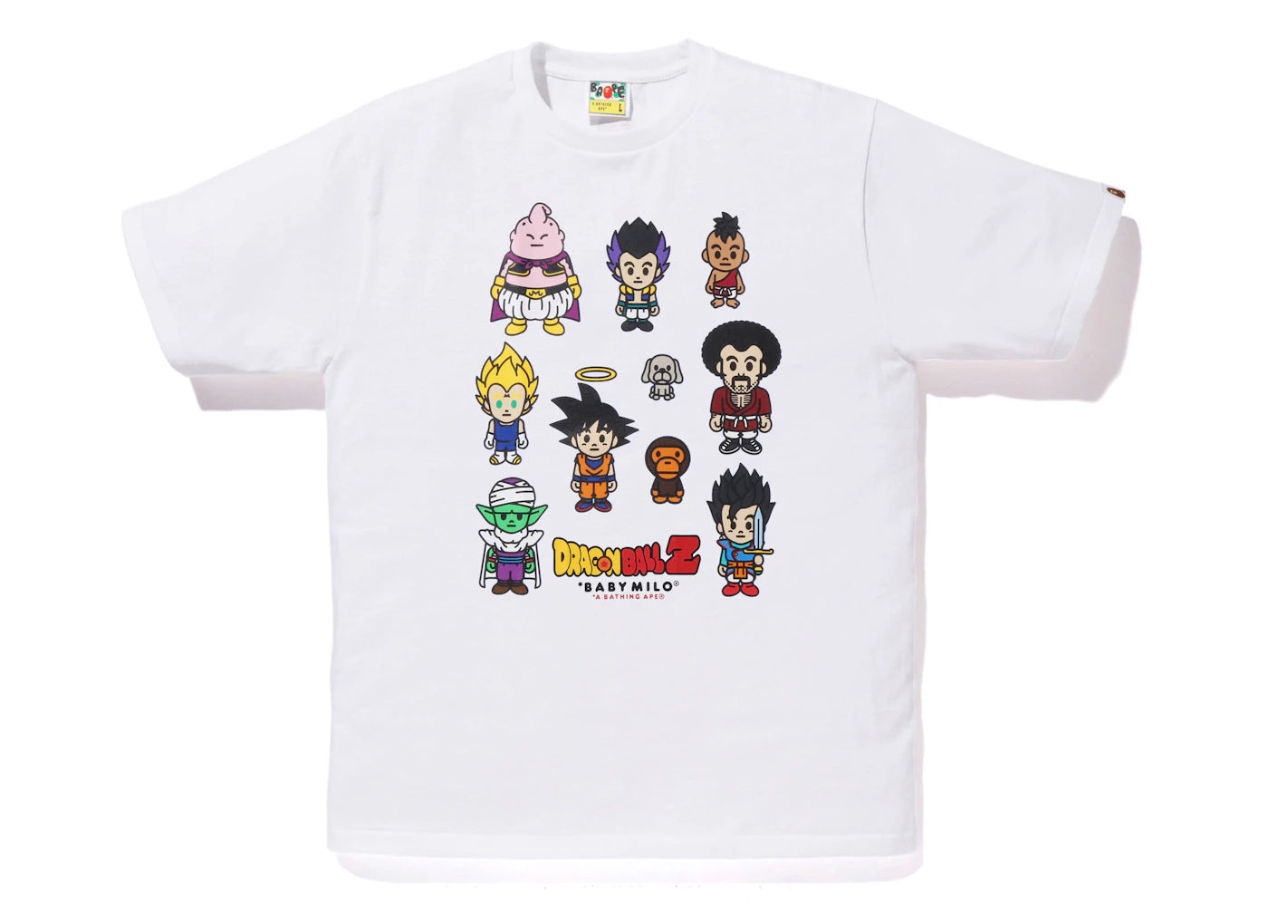 BAPE x Dragon Ball Z Baby Milo Tee White