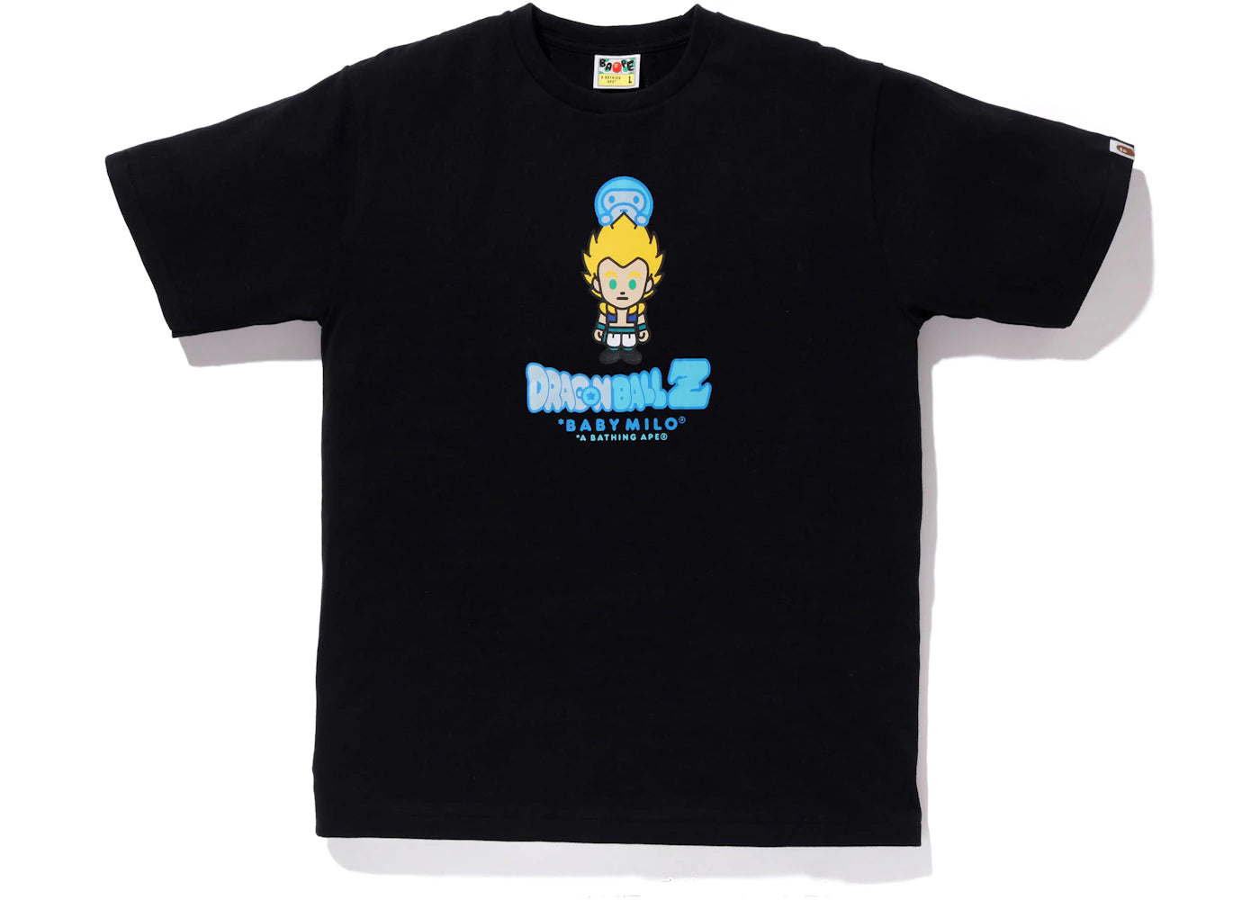 BAPE x Dragon Ball Z Gotenks Baby Milo Tee Black