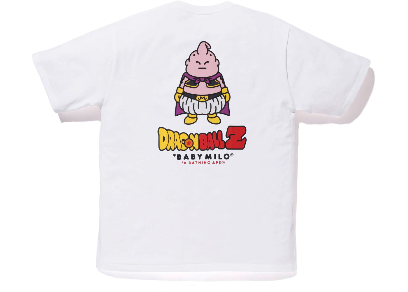 BAPE x Dragon Ball Z Uub & Majin Buu Baby Milo Tee White