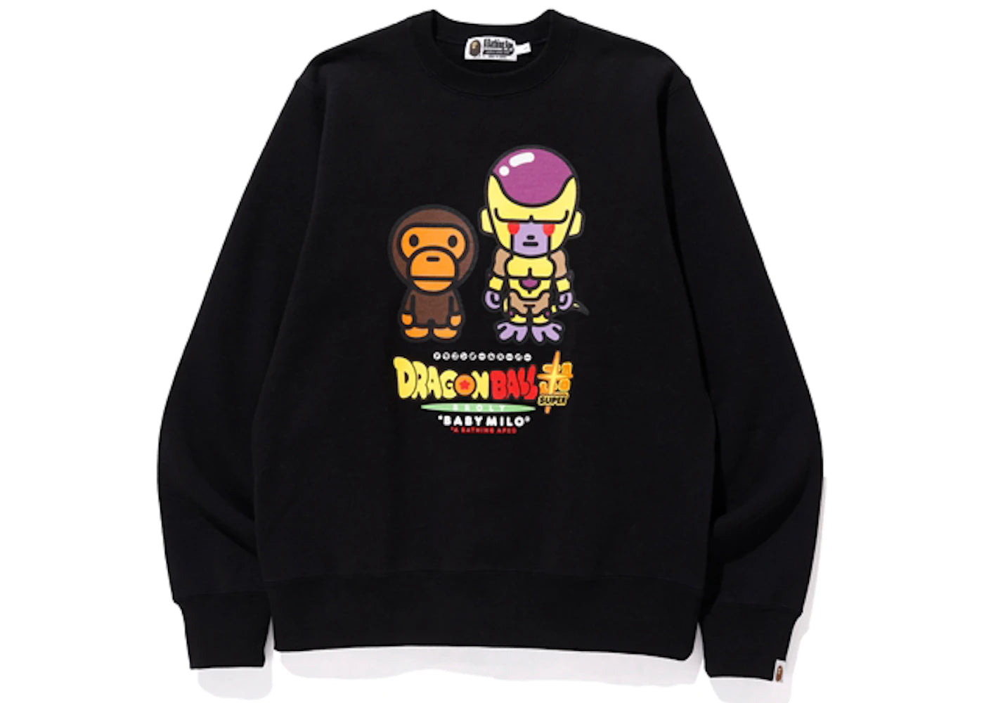 BAPE x Dragonball Super Golden Frieza Crewneck Black