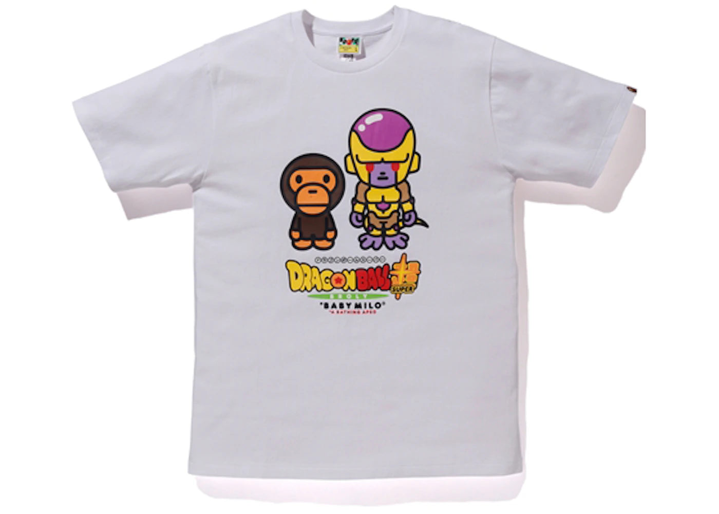 BAPE x Dragonball Super Golden Frieza Tee White