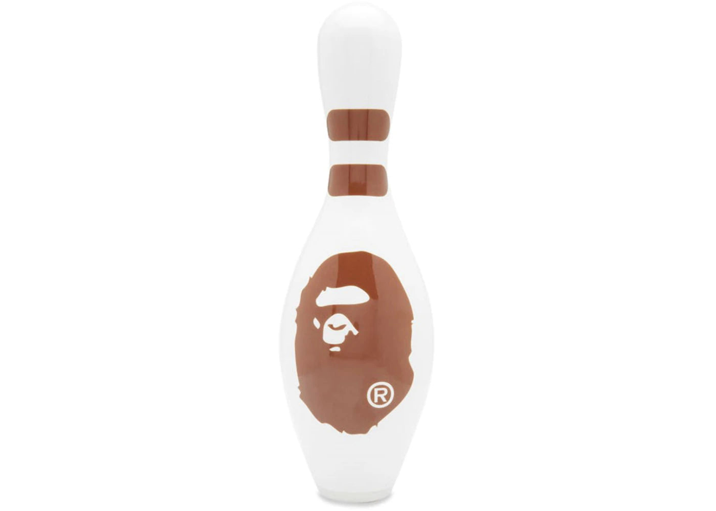 BAPE x END. Bowling Pin White