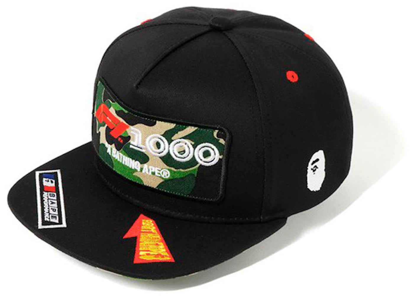 BAPE x F1 1000 Cap Black