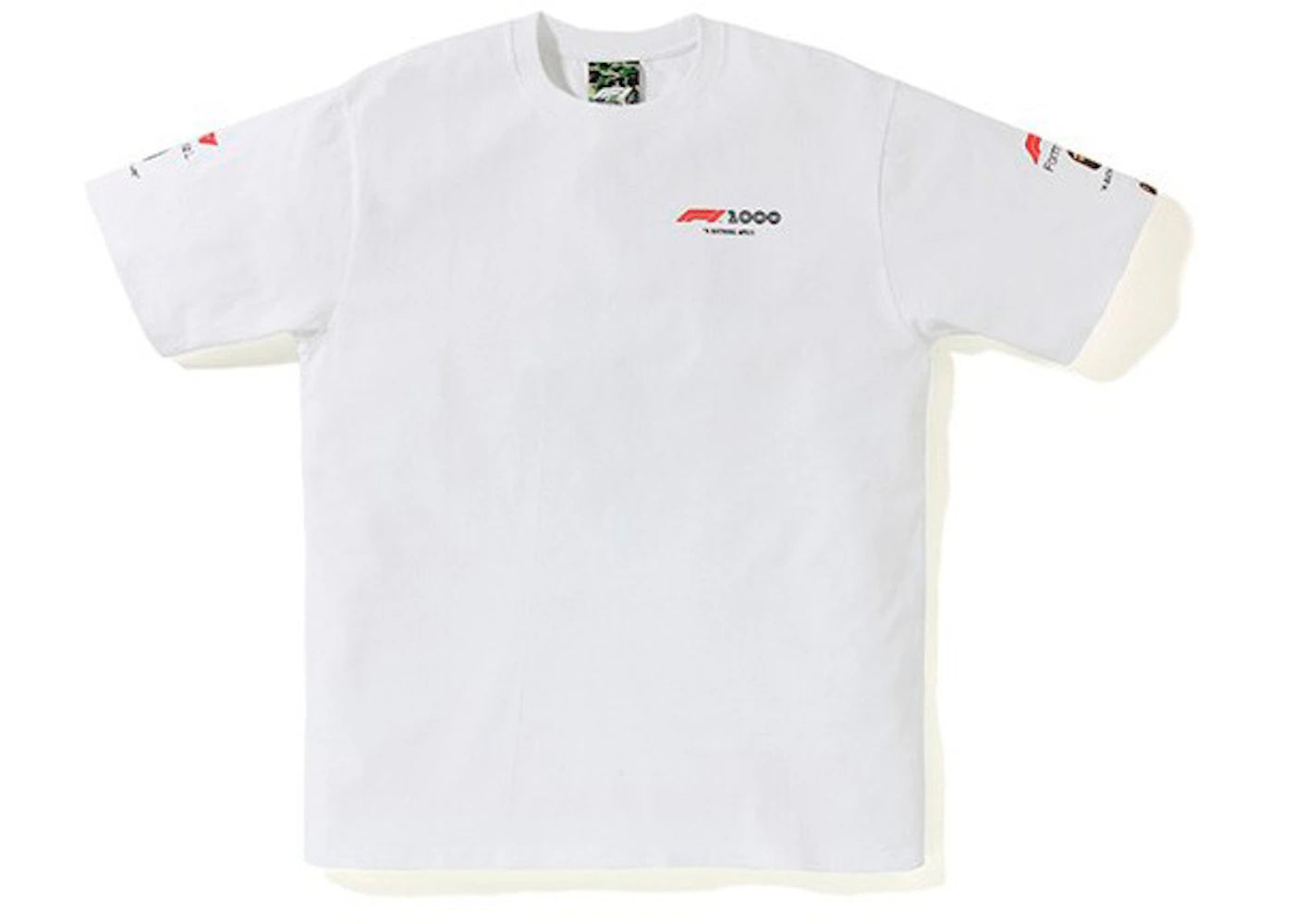 BAPE x F1 1000 Tee White