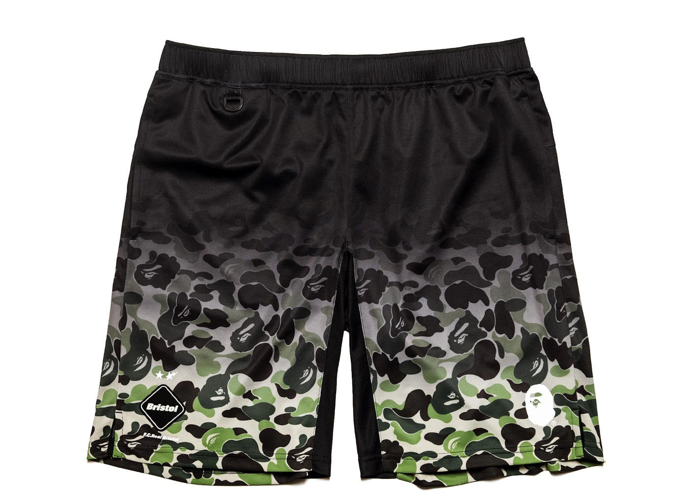 BAPE x F.C.R.B. Game Shorts Black