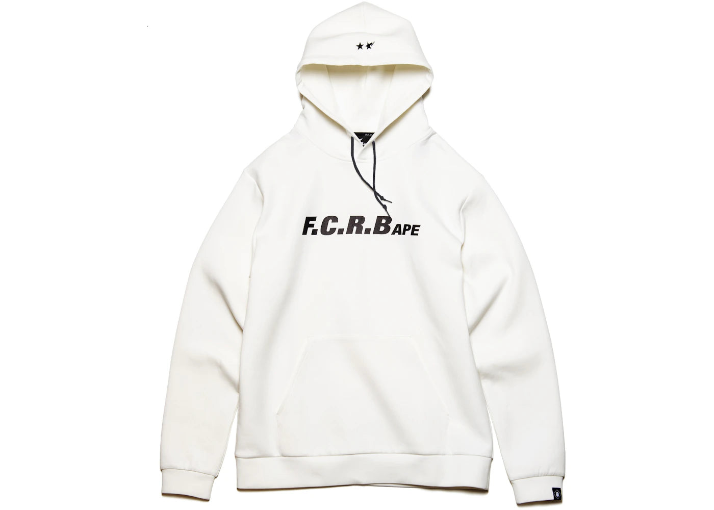 BAPE x F.C.R.B. Team Hoodie White