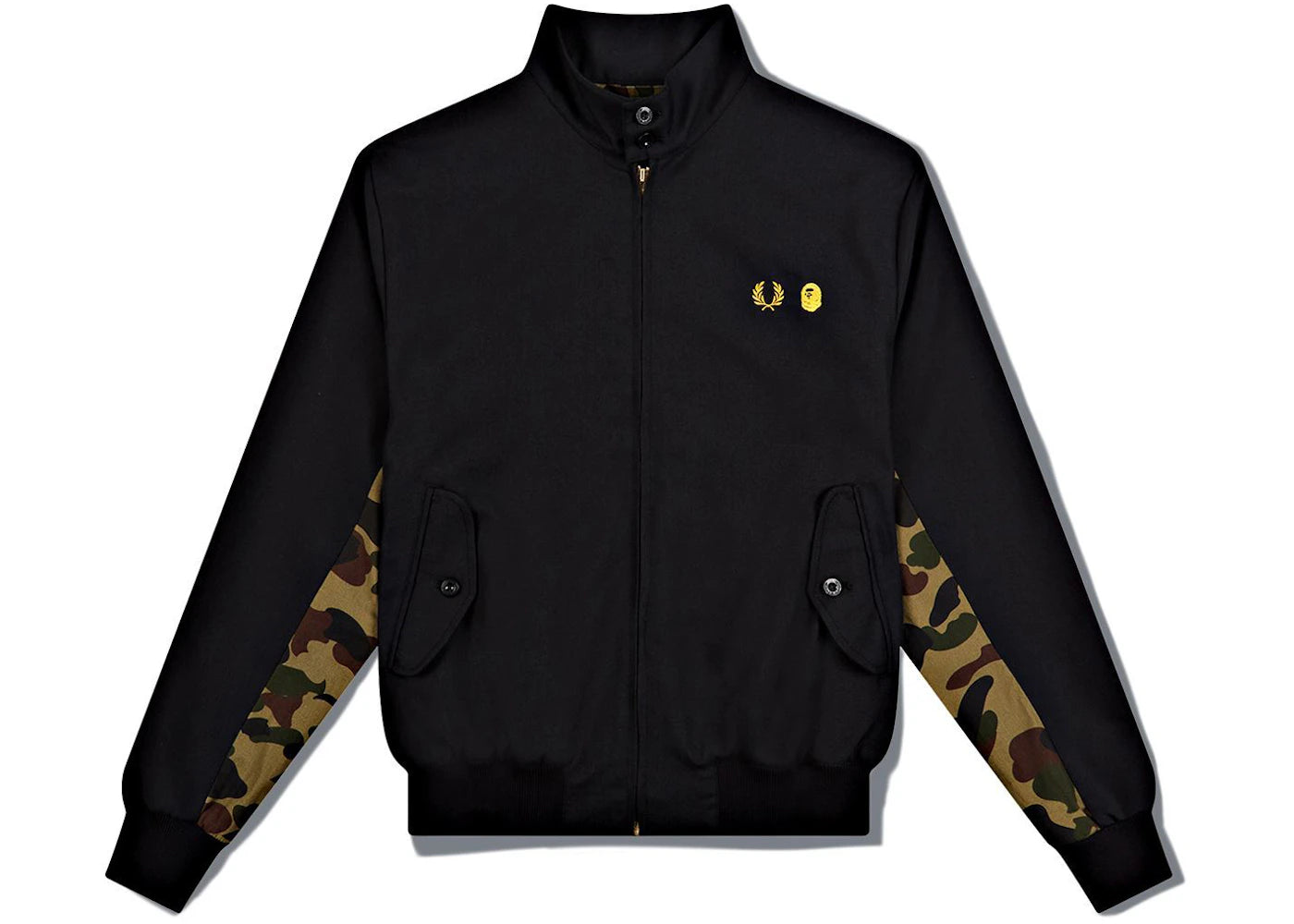 BAPE x Fred Perry Harrington Jacket Black