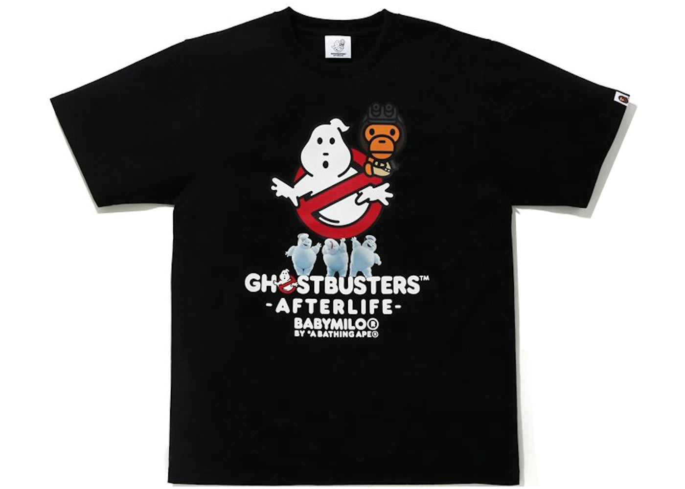 BAPE x Ghostbusters Baby Milo 2 Tee Black
