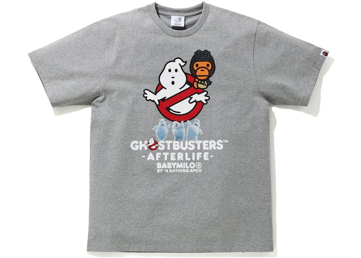 BAPE x Ghostbusters Baby Milo 2 Tee Gray