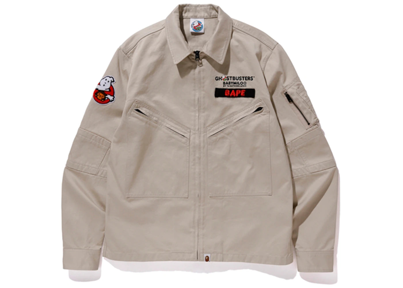 BAPE x Ghostbusters Baby Milo Shirt Beige
