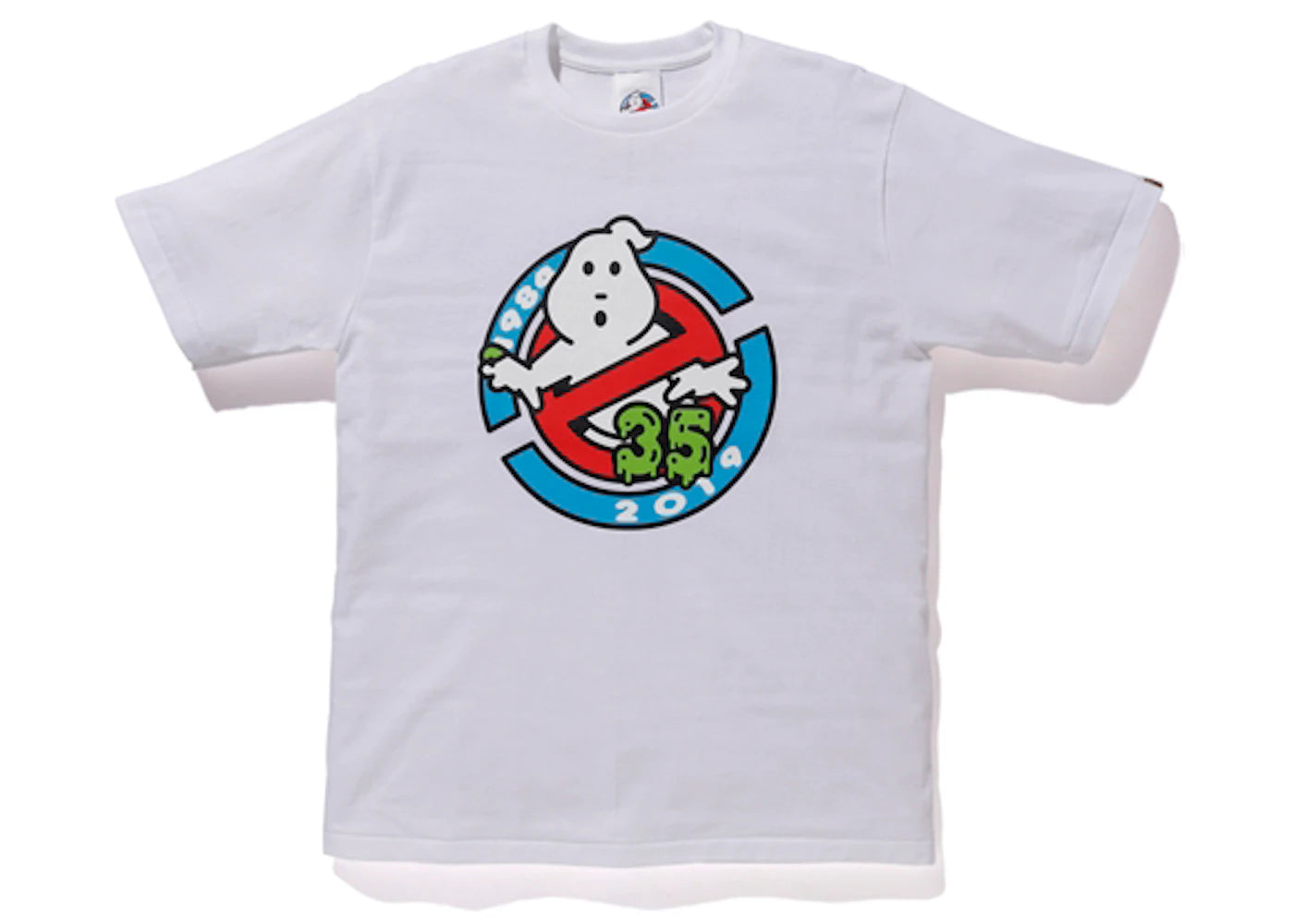 BAPE x Ghostbusters Baby Milo Tee #1 White
