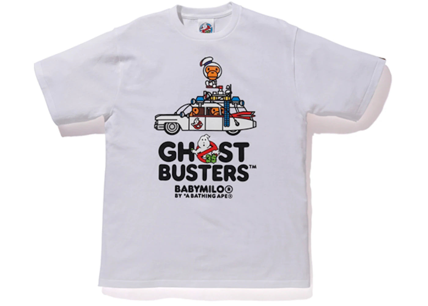 BAPE x Ghostbusters Baby Milo Tee #3 White