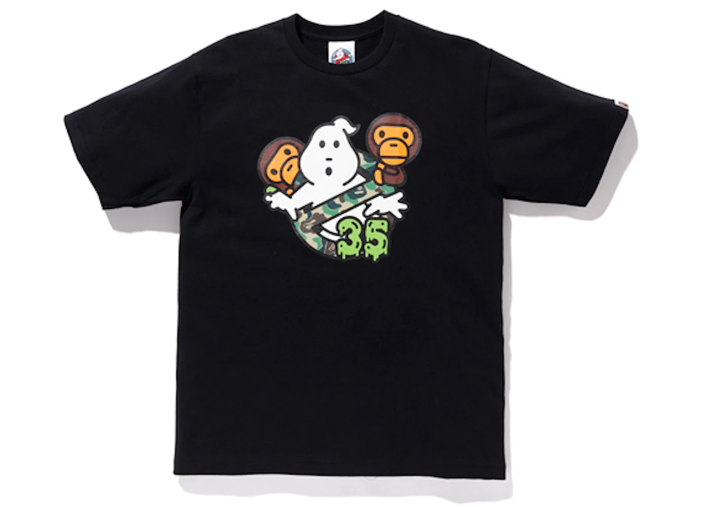 BAPE x Ghostbusters Baby Milo Tee #6 Black