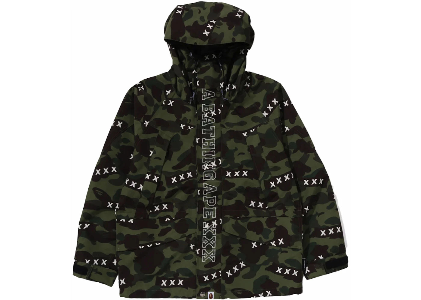BAPE x God Selection XXX Snowboard Jacket Green