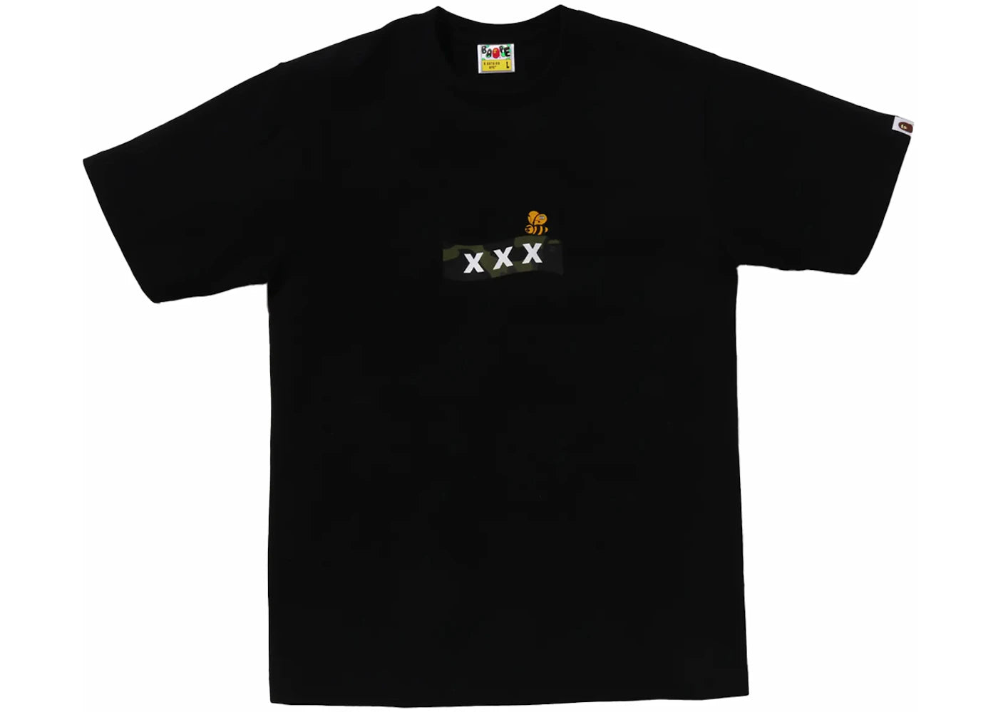 BAPE x God Selection XXX Tee Black