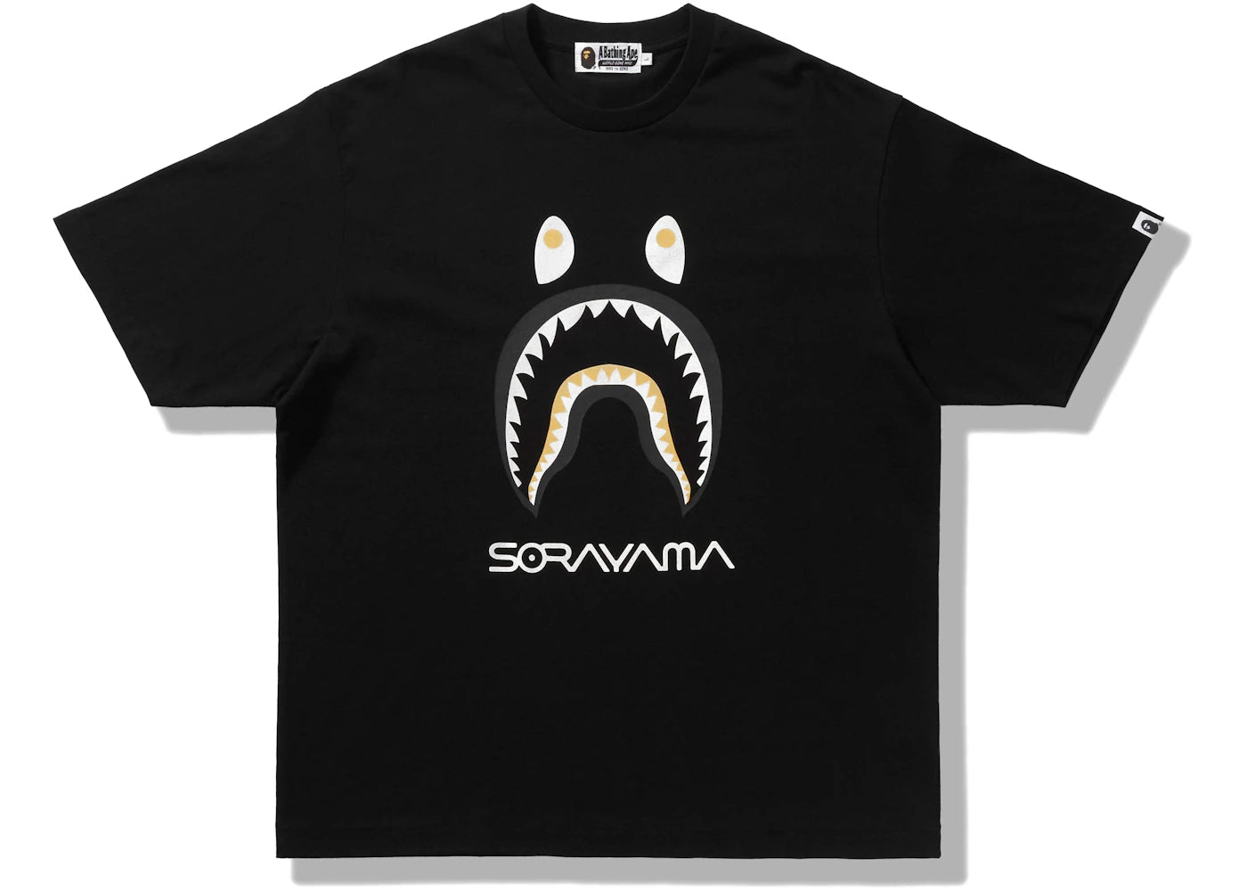 BAPE x Hajime Sorayama Shark Tee Black